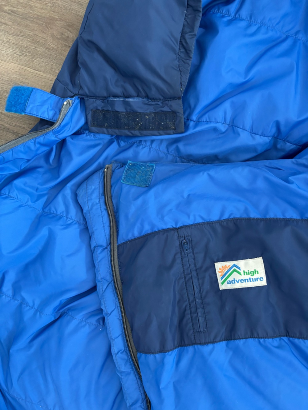 Vintage Herman’s high adventure Down Filled Below Freezing Camping Sleeping Bag - Picture 3 of 10